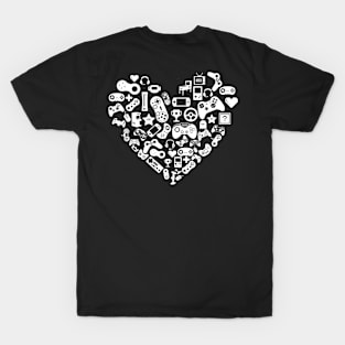 Funny valentine day gamer gift T-Shirt